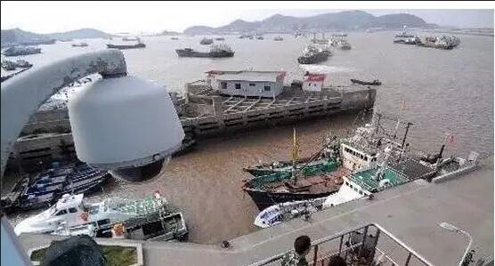航道監控，南京海事局在航道上安裝了28個監控點
