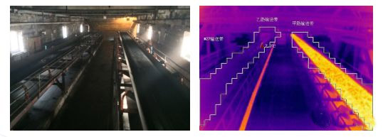 煤場、煤倉紅外熱成像防火預警監控系統