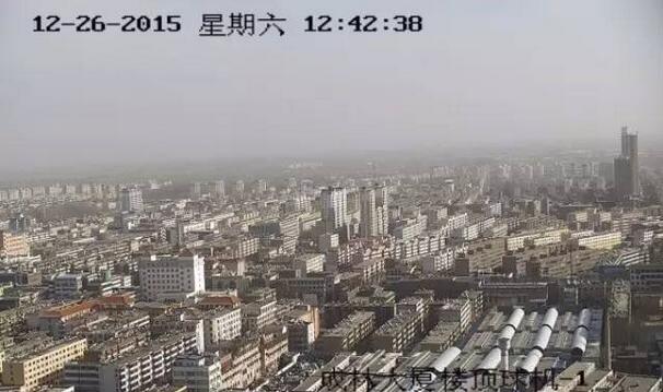 酒泉消防城區制高點架設高空瞭望預警系統