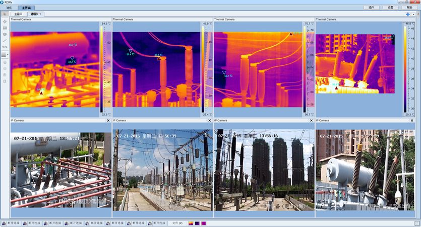 電力設備在線測溫系統