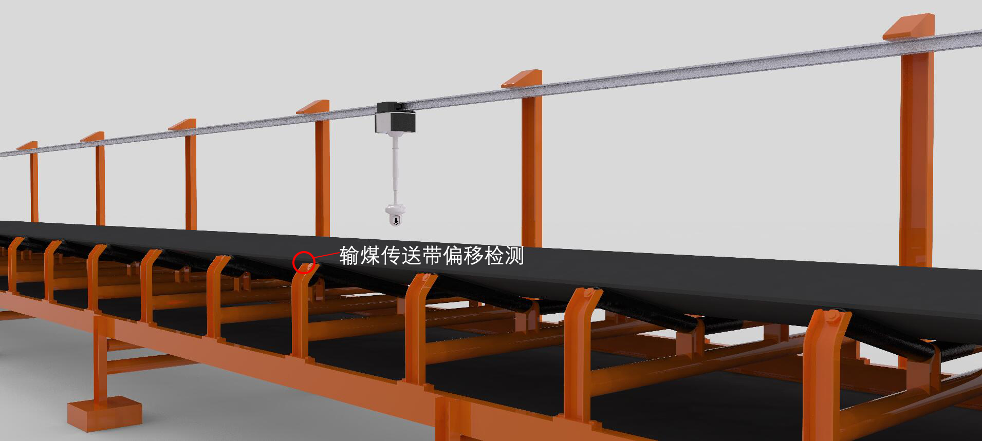 輸煤管廊軌道式機器人巡檢方案可見光系統介紹