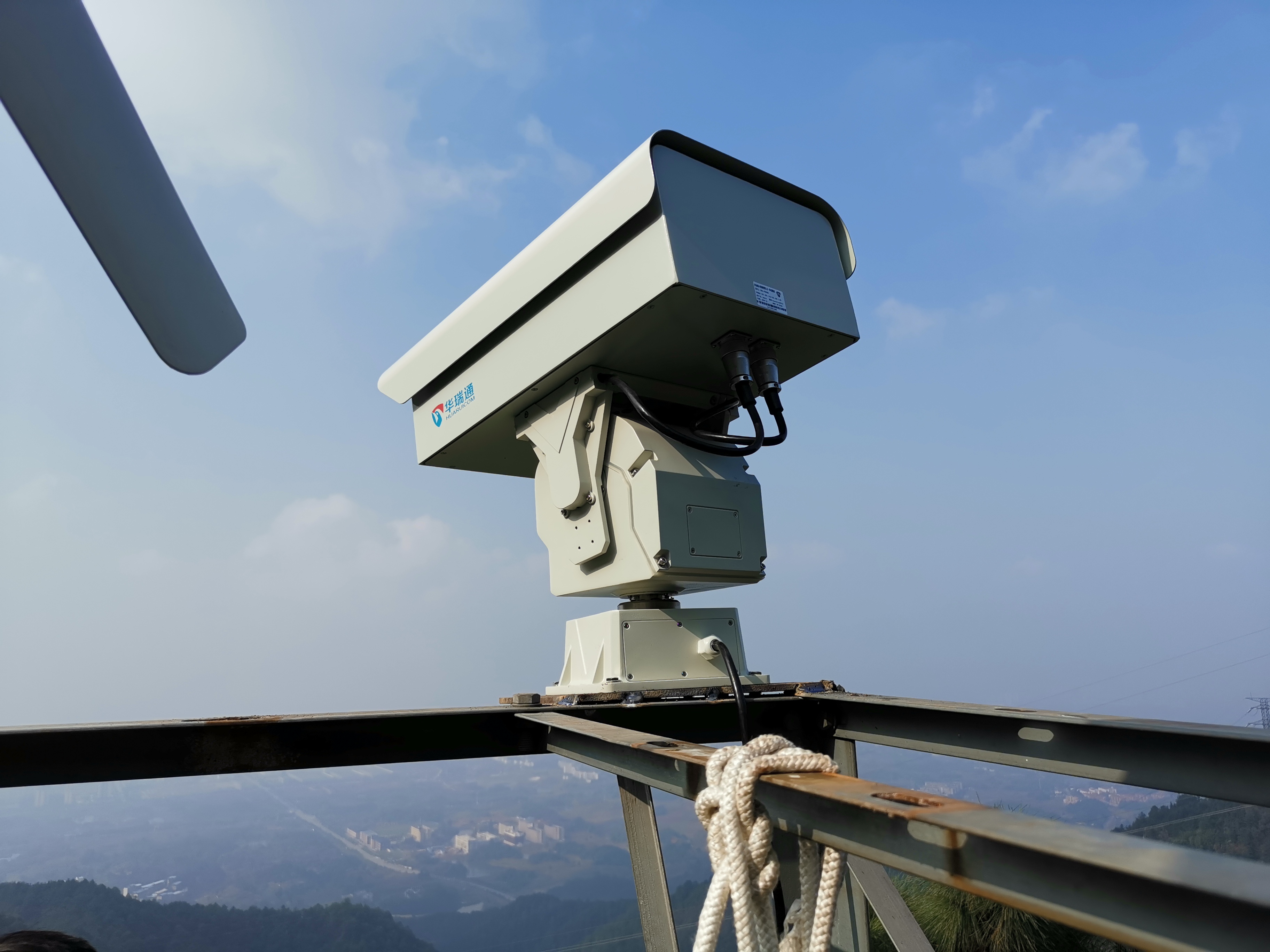 華瑞通為重慶大足某林區設計安裝森林防火監控預警系統