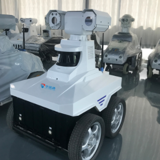 ?鄭州燃氣發電站運用機器人進行日常巡檢工作