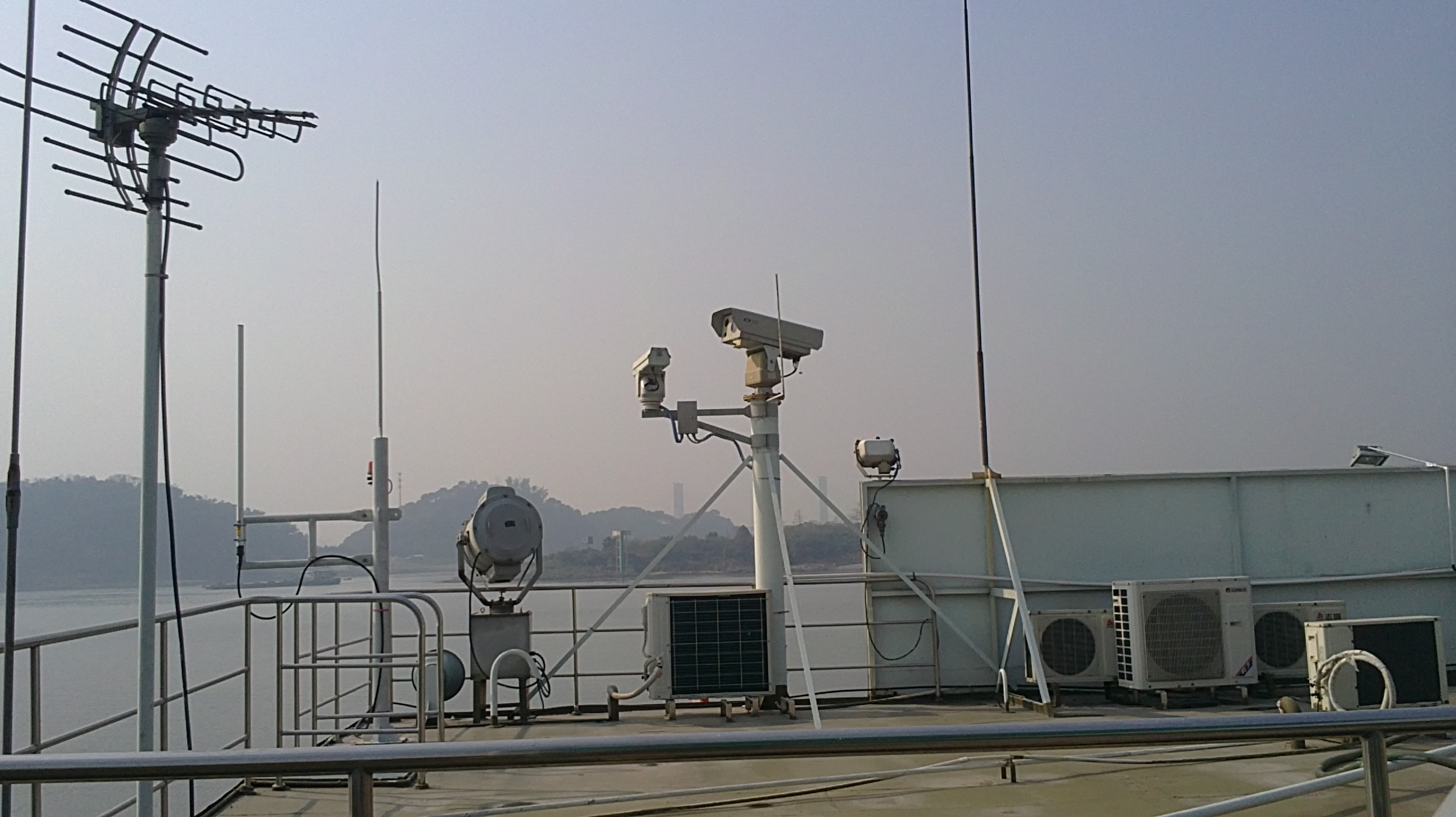 海域風力發電廠周界監測 