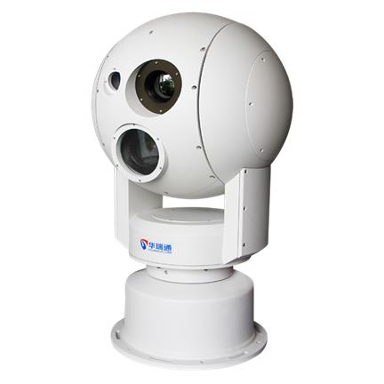 大型漁場安防監控就用華瑞通激光夜視球型轉臺攝像機