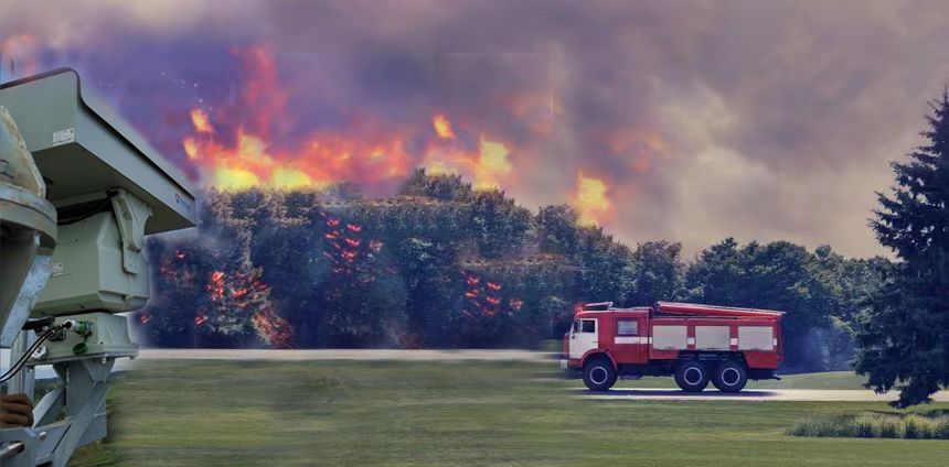 林火視頻監(jiān)控應用遠紅外雙光相機有何創(chuàng)新點