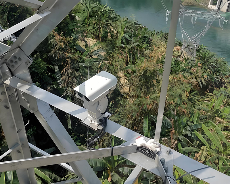 雙光譜熱成像攝像機，為高壓輸電線路構筑3公里無死角“防火結界”